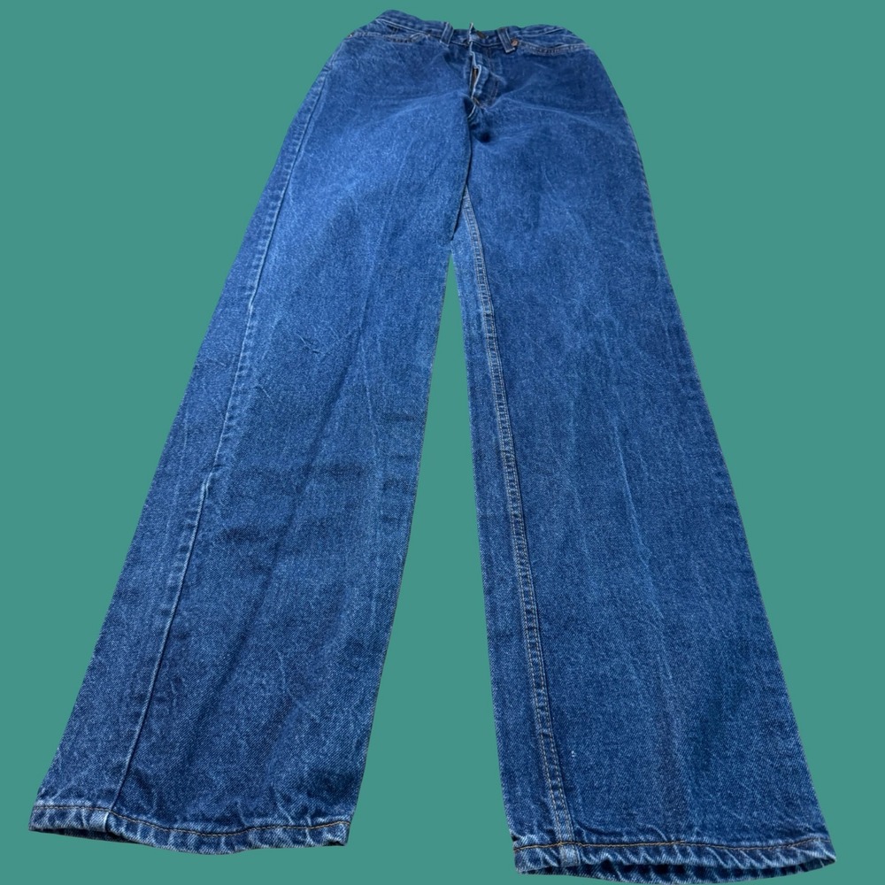 Vintage Levi's Womens California Straights Jeans Wide Leg High Rise Denim 24x36